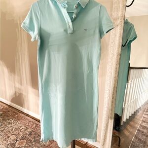 Vineyard Vines Pale Aqua classic preppy Polo Dress